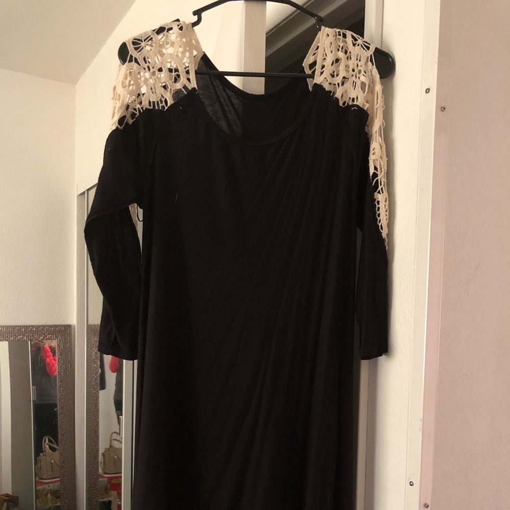 black dress
